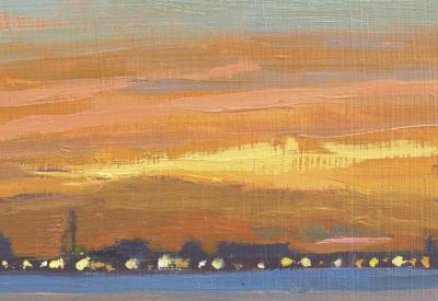 Sarah Butterfield: Twilight on the Solent