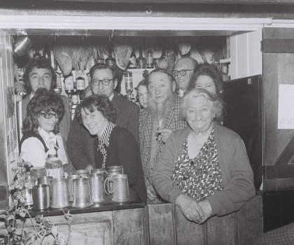 Don Eades photograph of a Petersfield pub