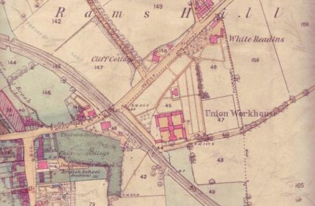 Image of 1868 map of Ramshill, Petersfield from the Reference Archive