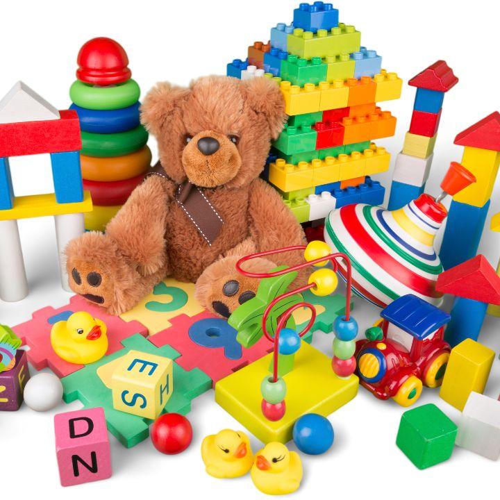 Selection of children's toys