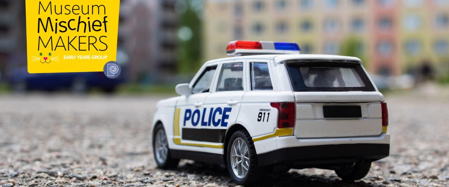 Toy police car