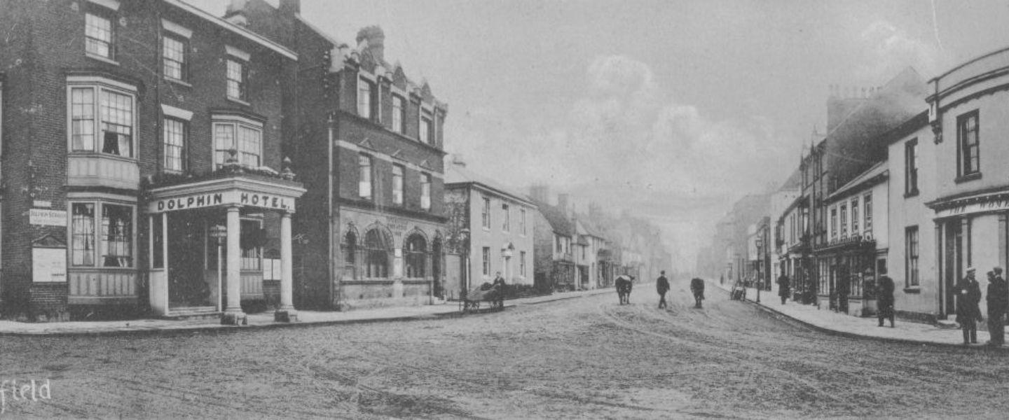 Historical photograph of Petersfield High Street